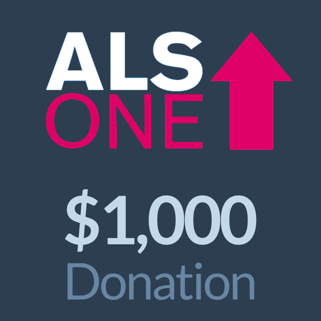 ALS One $1,000 Donation.