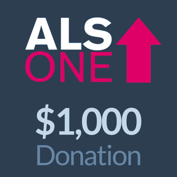 ALS One $1,000 Donation.